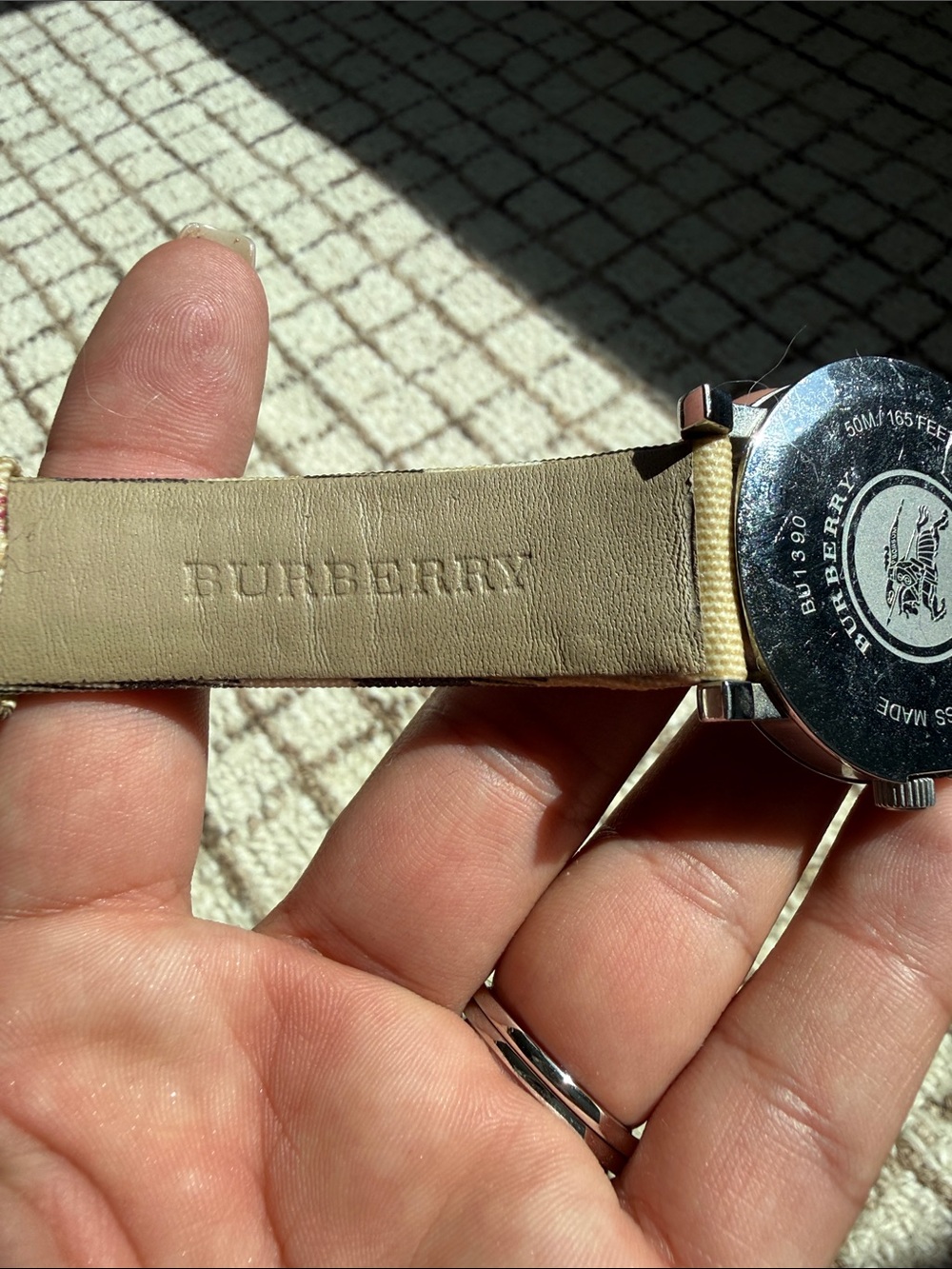 Vintage Burberry Men's Watch - Picture 6 of 7